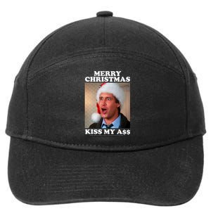 Christmas Vacation Merry Christmas Kiss My A$$ 7-Panel Snapback Hat