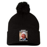 Christmas Vacation Merry Christmas Kiss My A$$ Pom Pom 12in Knit Beanie