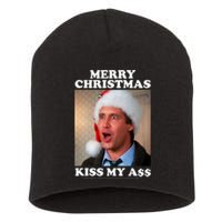 Christmas Vacation Merry Christmas Kiss My A$$ Short Acrylic Beanie