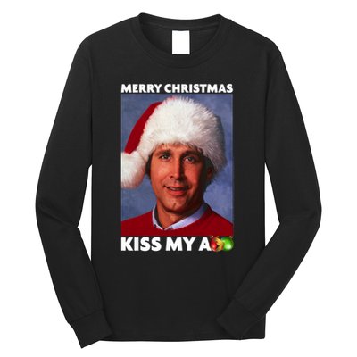 Christmas Vacation Merry Kiss Long Sleeve Shirt