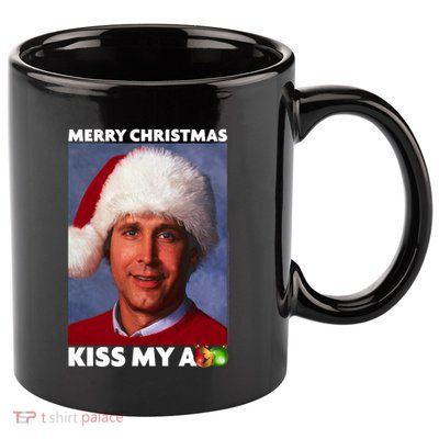 Christmas Vacation Merry Kiss 11oz C Handle Ceramic Mug