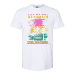 California Vacation Mode Activated San Buenaventura Cute Gift Softstyle CVC T-Shirt