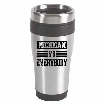 Cool Vintage Michigan Vs Every Body College Football 16oz Travel Tumbler