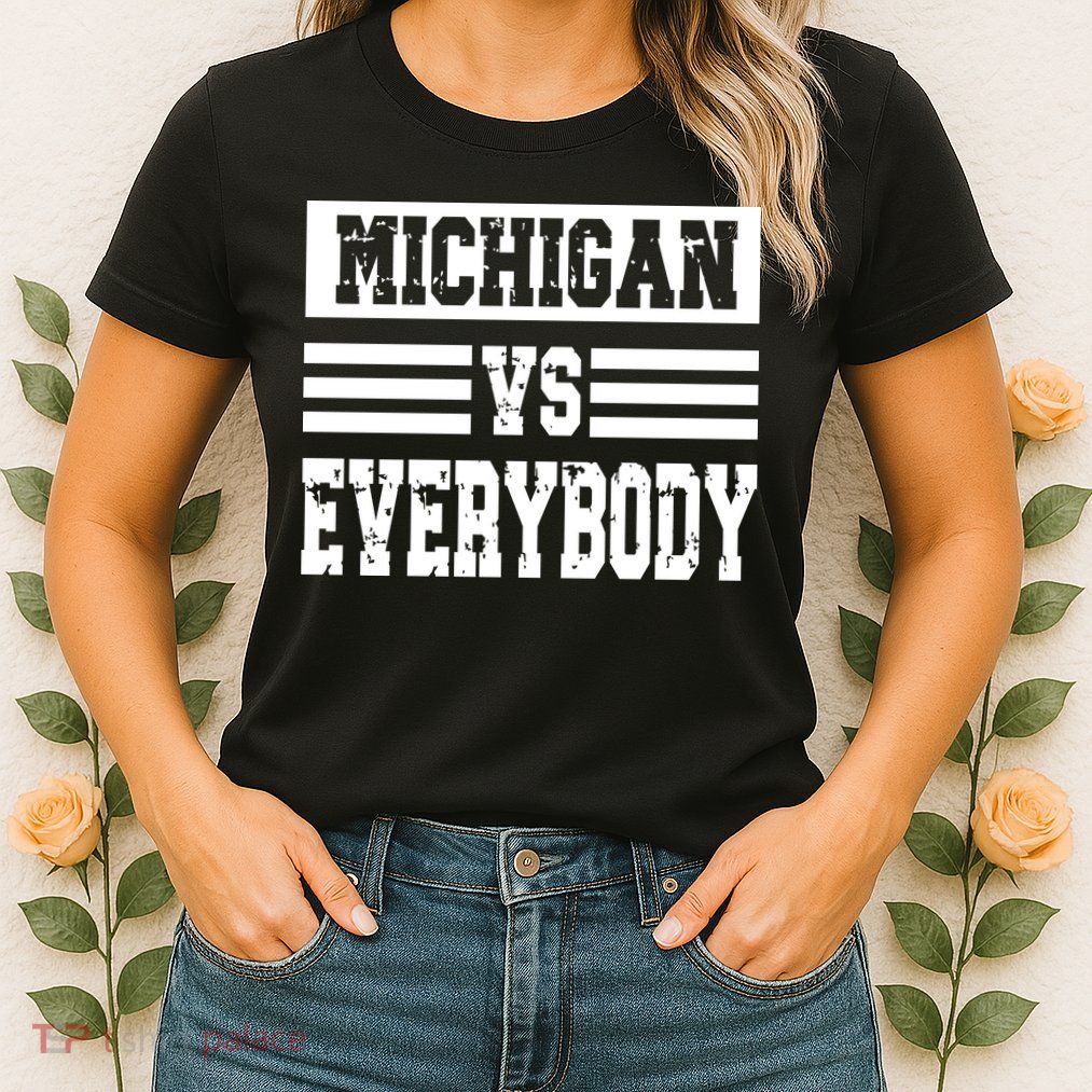 Cool Vintage Michigan Vs Every Body College Football Womens T-Shirt