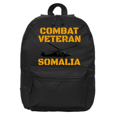 Combat Veteran Mogadishu Somalia Operation Restore Hope 16 in Basic Backpack