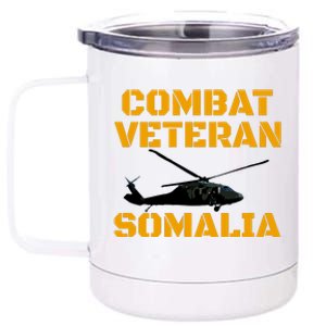 Combat Veteran Mogadishu Somalia Operation Restore Hope 12 oz Stainless Steel Tumbler Cup