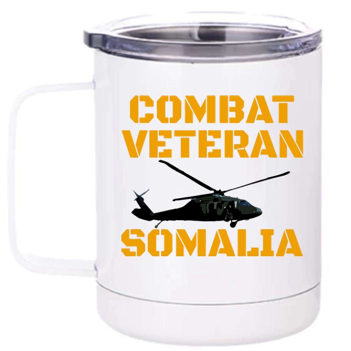 Combat Veteran Mogadishu Somalia Operation Restore Hope 12 oz Stainless Steel Tumbler Cup