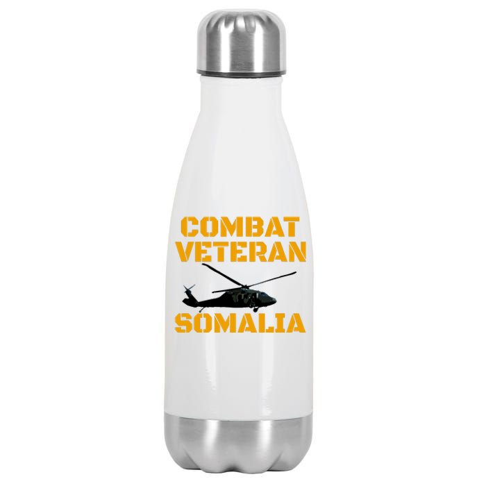 Combat Veteran Mogadishu Somalia Operation Restore Hope Stainless Steel Insulated Water Bottle