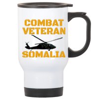 Combat Veteran Mogadishu Somalia Operation Restore Hope Stainless Steel Travel Mug