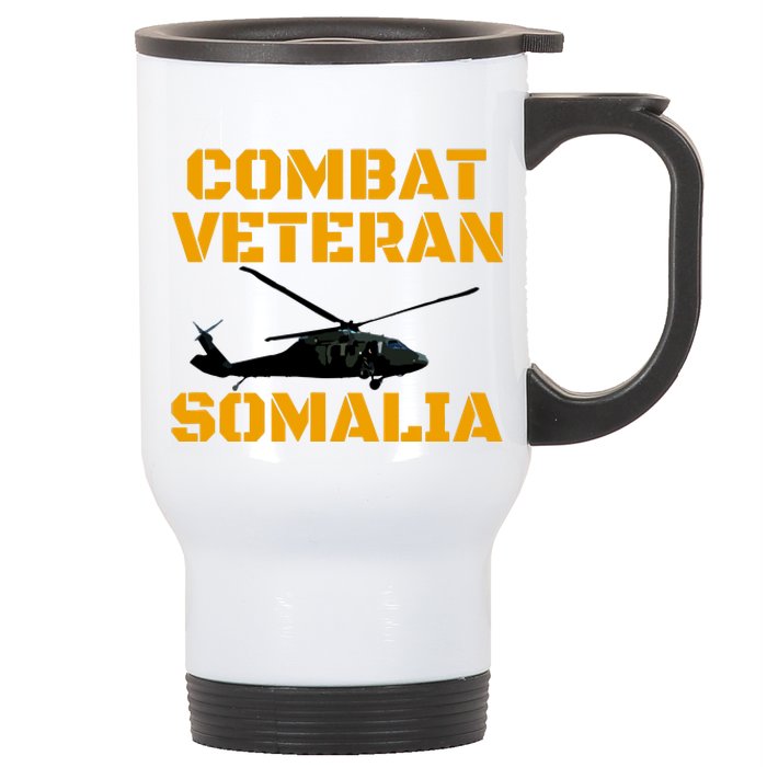 Combat Veteran Mogadishu Somalia Operation Restore Hope Stainless Steel Travel Mug