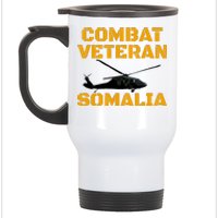 Combat Veteran Mogadishu Somalia Operation Restore Hope Stainless Steel Travel Mug