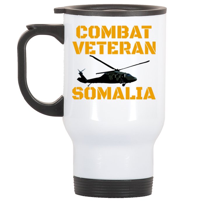 Combat Veteran Mogadishu Somalia Operation Restore Hope Stainless Steel Travel Mug