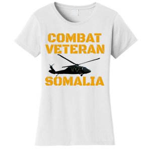 Combat Veteran Mogadishu Somalia Operation Restore Hope Women's T-Shirt