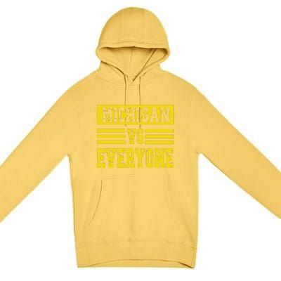 Cool Vintage Michigan Vs Every One College Football Premium Pullover Hoodie