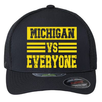 Cool Vintage Michigan Vs Every One College Football Flexfit Unipanel Trucker Cap