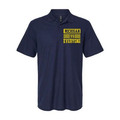 Cool Vintage Michigan Vs Every One College Football Softstyle Adult Sport Polo