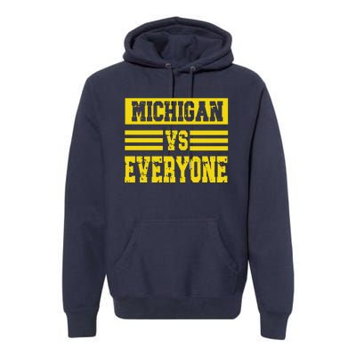 Cool Vintage Michigan Vs Every One College Football Premium Hoodie