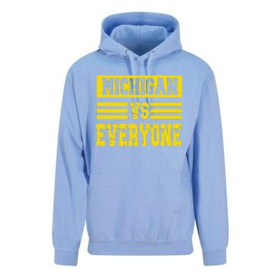 Cool Vintage Michigan Vs Every One College Football Unisex Surf Hoodie