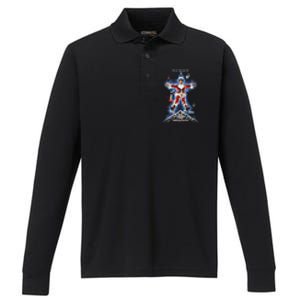 Christmas Vacation Movie Poster Gift Performance Long Sleeve Polo