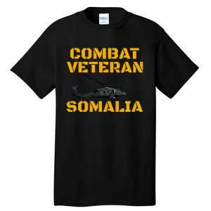 Combat Veteran Mogadishu Somalia Operation Restore Hope Tall T-Shirt