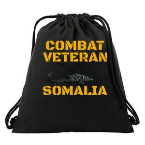 Combat Veteran Mogadishu Somalia Operation Restore Hope Drawstring Bag