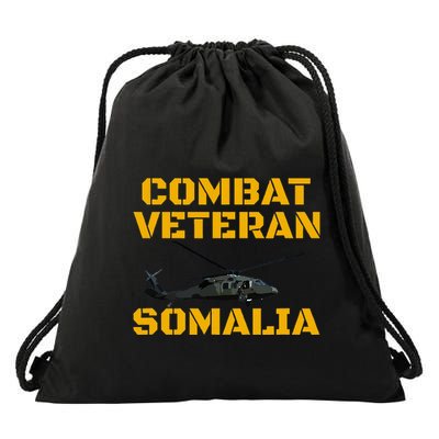Combat Veteran Mogadishu Somalia Operation Restore Hope Drawstring Bag