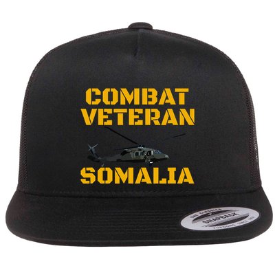 Combat Veteran Mogadishu Somalia Operation Restore Hope Flatbill Hat