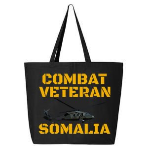 Combat Veteran Mogadishu Somalia Operation Restore Hope 25L Jumbo Tote