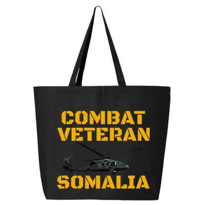 Combat Veteran Mogadishu Somalia Operation Restore Hope 25L Jumbo Tote