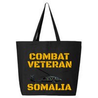 Combat Veteran Mogadishu Somalia Operation Restore Hope 25L Jumbo Tote