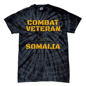 Combat Veteran Mogadishu Somalia Operation Restore Hope Tie-Dye T-Shirt