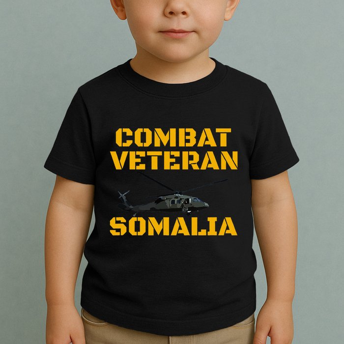 Combat Veteran Mogadishu Somalia Operation Restore Hope Toddler T-Shirt