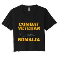 Combat Veteran Mogadishu Somalia Operation Restore Hope Crop Top