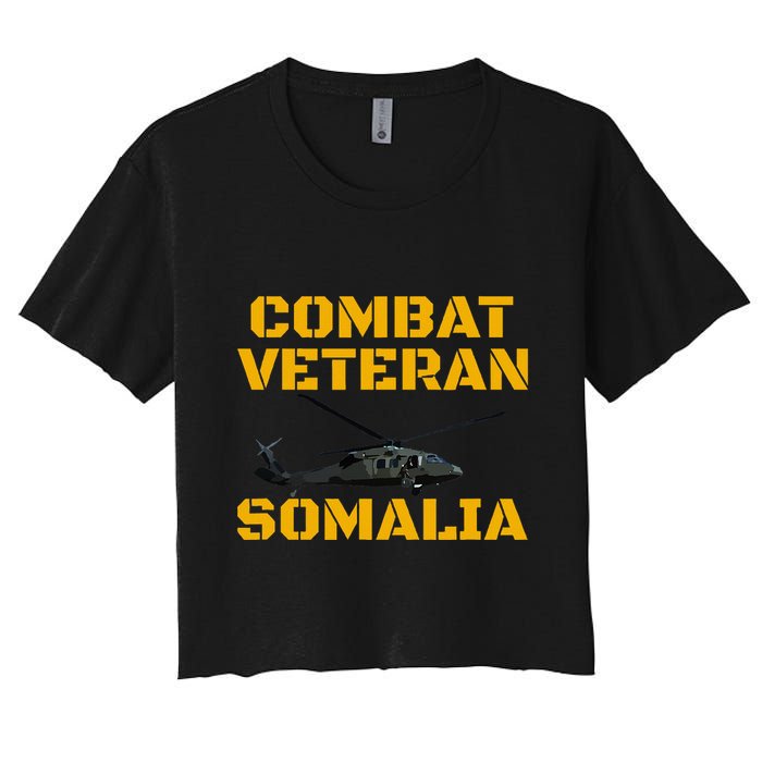Combat Veteran Mogadishu Somalia Operation Restore Hope Crop Top