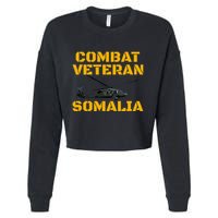 Combat Veteran Mogadishu Somalia Operation Restore Hope Cropped Pullover Crew