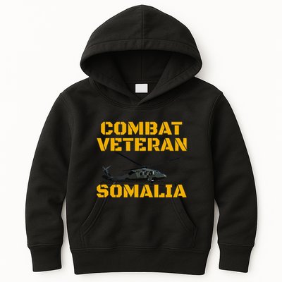 Combat Veteran Mogadishu Somalia Operation Restore Hope Kids Hoodie