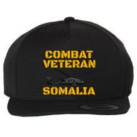 Combat Veteran Mogadishu Somalia Operation Restore Hope Wool Snapback Cap