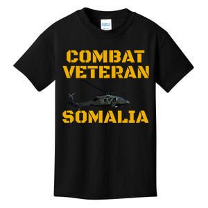 Combat Veteran Mogadishu Somalia Operation Restore Hope Kids T-Shirt