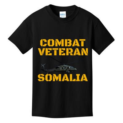 Combat Veteran Mogadishu Somalia Operation Restore Hope Kids T-Shirt
