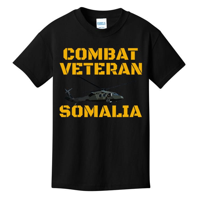 Combat Veteran Mogadishu Somalia Operation Restore Hope Kids T-Shirt