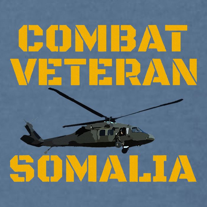 Combat Veteran Mogadishu Somalia Operation Restore Hope Garment-Dyed Sweatshirt