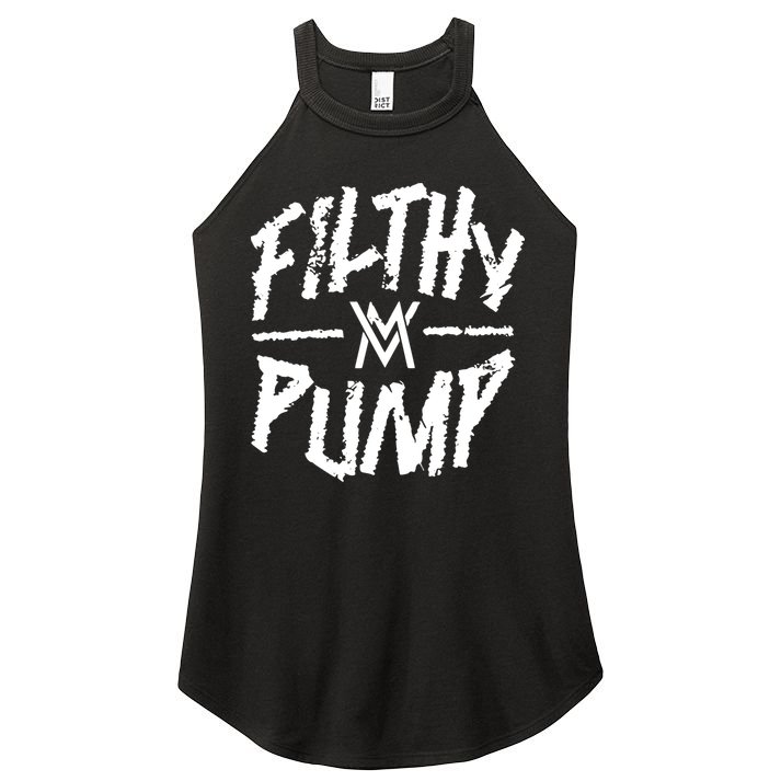Calum Von Moger Filthy Pump Women's Perfect Tri Rocker Tank