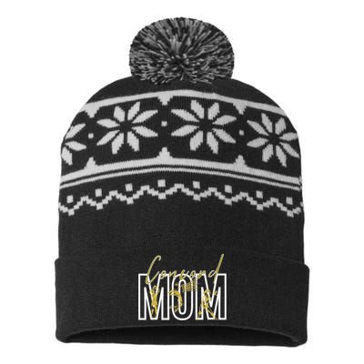 CMS Volleyball MOM USA-Made Snowflake Beanie