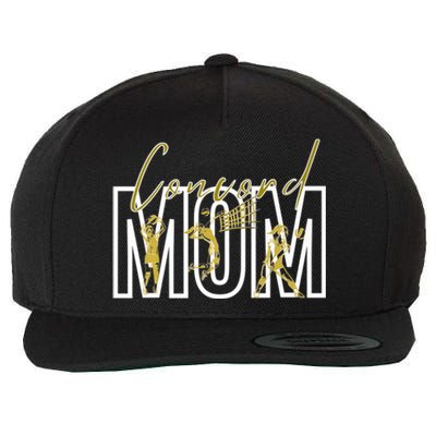 CMS Volleyball MOM Wool Snapback Cap