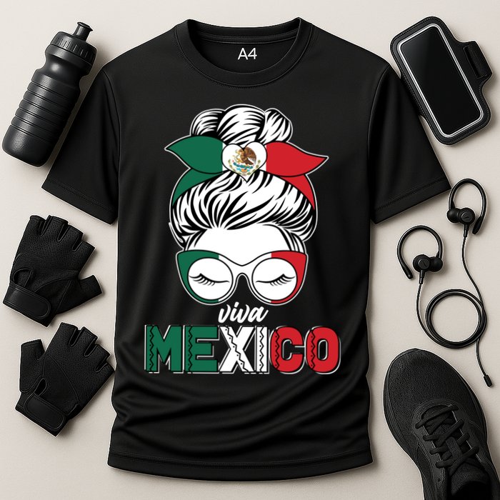 Cute Viva Mexico Cooling Performance Crew T-Shirt