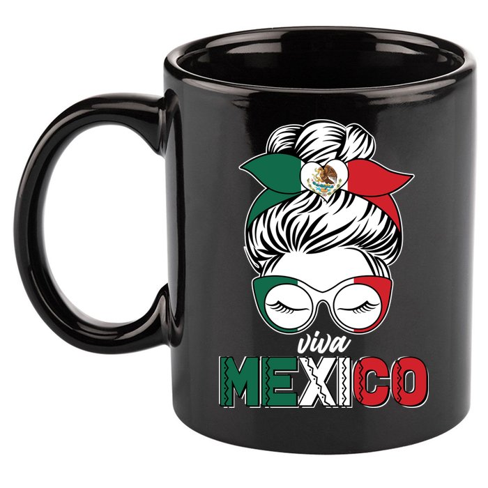 Cute Viva Mexico 11oz C Handle Ceramic Mug
