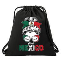 Cute Viva Mexico Drawstring Bag