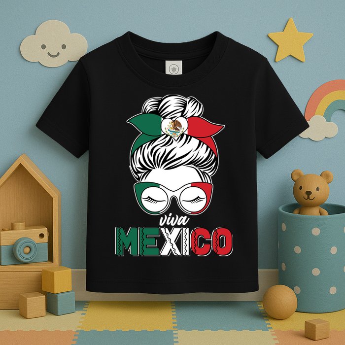 Cute Viva Mexico Toddler T-Shirt
