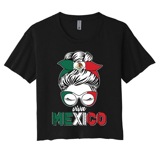 Cute Viva Mexico Crop Top