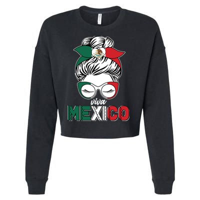 Cute Viva Mexico Cropped Pullover Crew